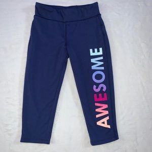 GAP FIT BLUE YOGA PANTS / LEGGINGS